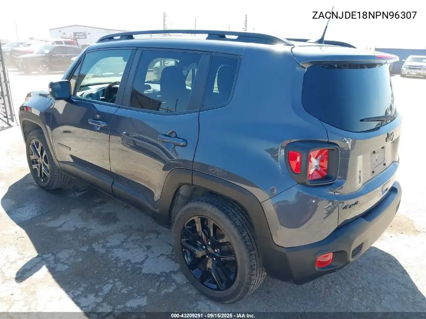 ZACNJDE18NPN96307 2022 Jeep Renegade Altitude 4X4