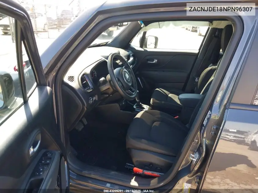 ZACNJDE18NPN96307 2022 Jeep Renegade Altitude 4X4