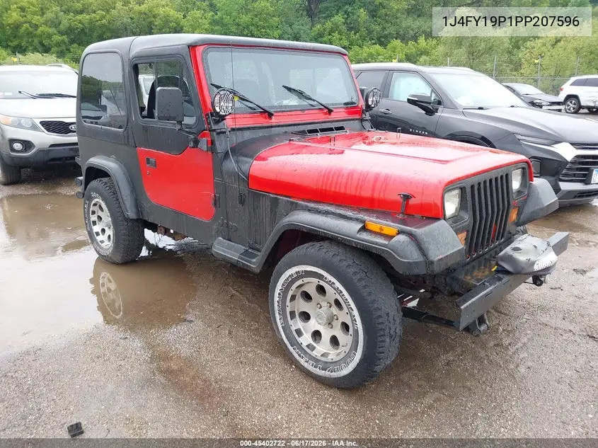 1993 Jeep Wrangler / Yj S VIN: 1J4FY19P1PP207596 Lot: 45402722