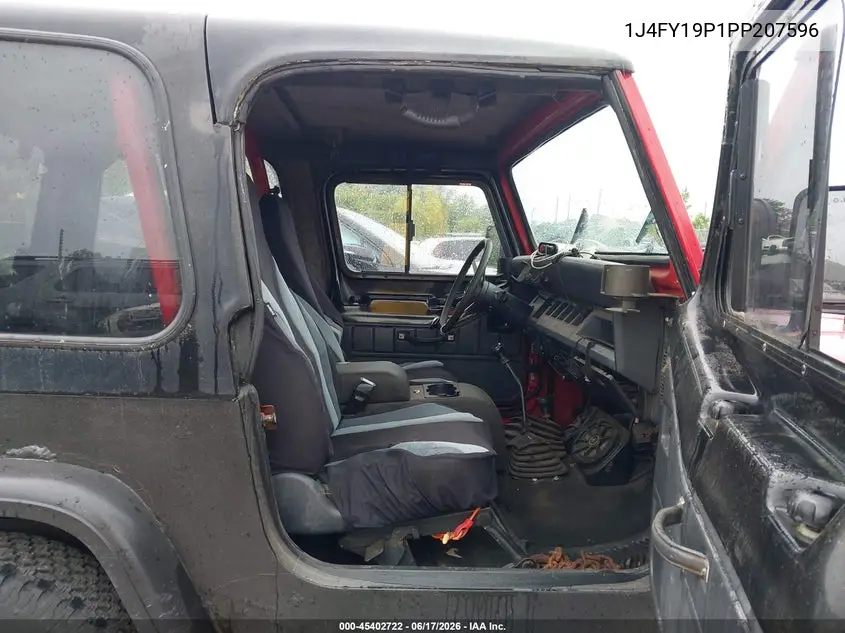 1993 Jeep Wrangler / Yj S VIN: 1J4FY19P1PP207596 Lot: 45402722