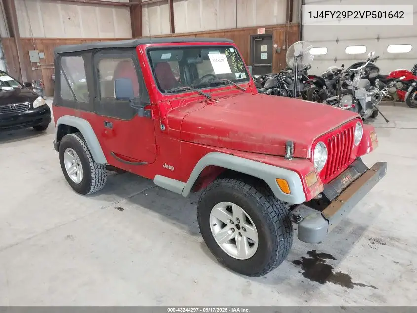 1J4FY29P2VP501642 1997 Jeep Wrangler Se