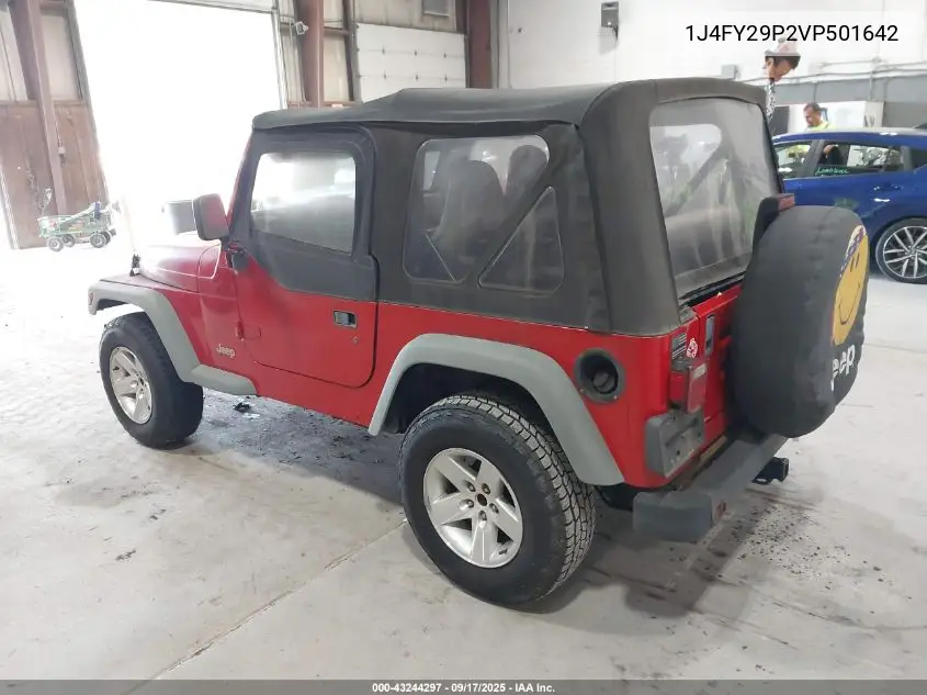 1J4FY29P2VP501642 1997 Jeep Wrangler Se