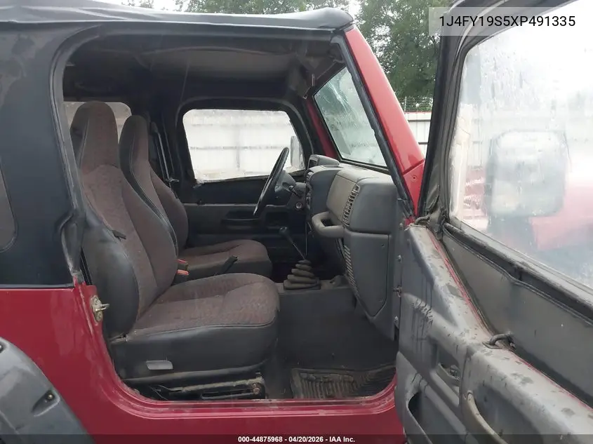 1999 Jeep Wrangler Sport VIN: 1J4FY19S5XP491335 Lot: 44875968