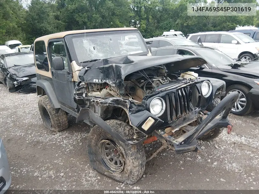 2005 Jeep Wrangler Rubicon VIN: 1J4FA69S45P301619 Lot: 45423204
