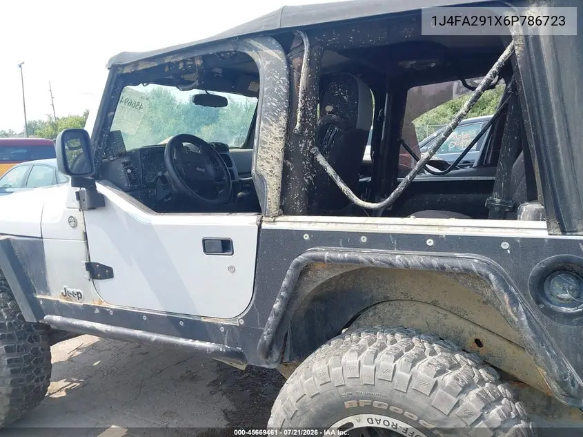 2006 Jeep Wrangler Se VIN: 1J4FA291X6P786723 Lot: 45669461