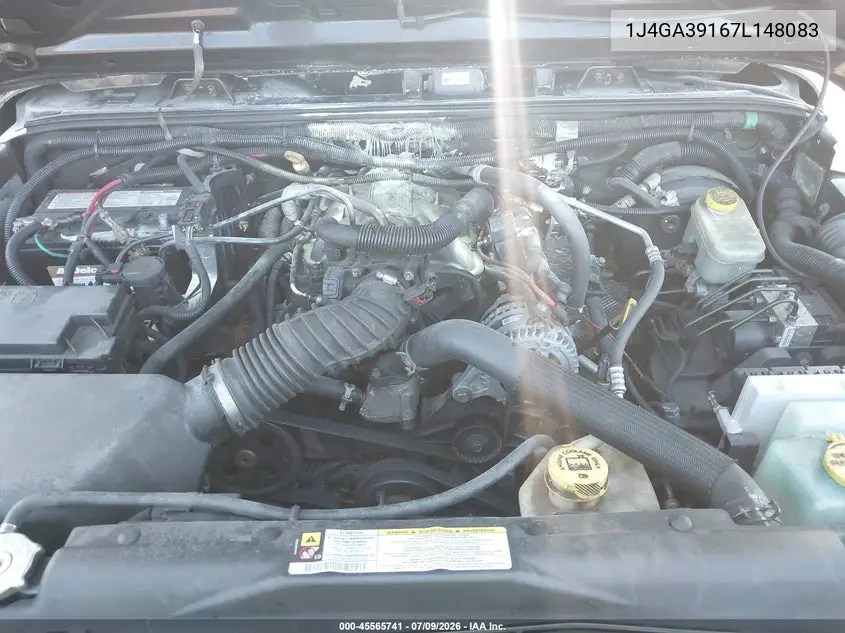2007 Jeep Wrangler Unlimited X VIN: 1J4GA39167L148083 Lot: 45565741