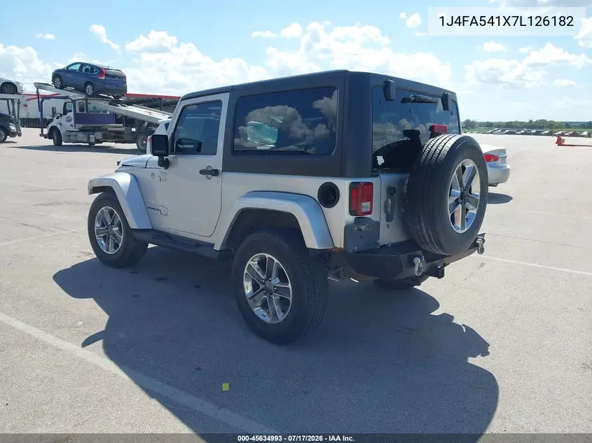 2007 Jeep Wrangler Sahara VIN: 1J4FA541X7L126182 Lot: 45634993
