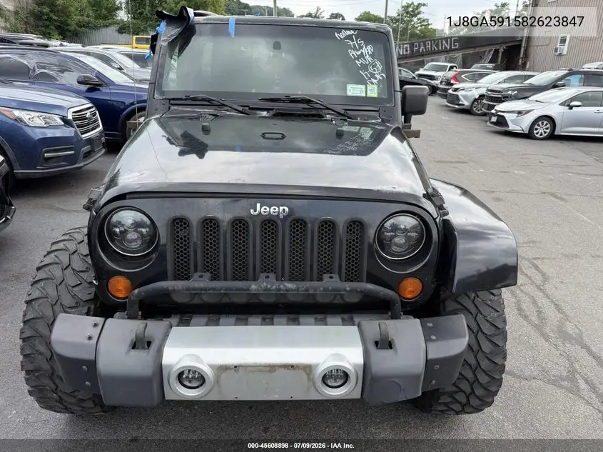 2008 Jeep Wrangler Unlimited Sahara VIN: 1J8GA59158L623847 Lot: 45608898