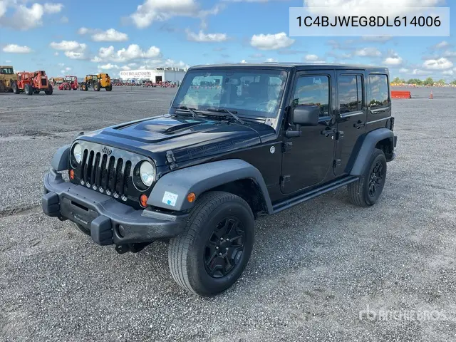 1C4BJWEG8DL614006 2013 Jeep Wrangler 2013 Jeep Wrangler Unlimited 4Wd Suv