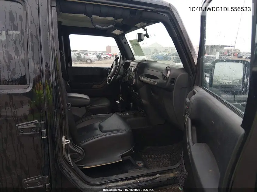 2013 Jeep Wrangler Unlimited Sport VIN: 1C4BJWDG1DL556533 Lot: 45630757