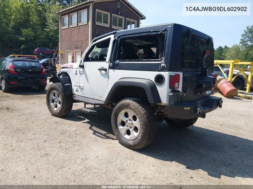 2013 Jeep Wrangler Sahara VIN: 1C4AJWBG9DL602902 Lot: 45664878