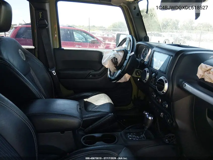2013 Jeep Wrangler Unlimited Freedom Edition VIN: 1C4BJWDGXDL618527 Lot: 45670019