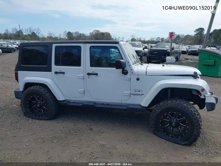 1C4HJWEG9GL152019 2016 Jeep Wrangler Unlimited Sahara