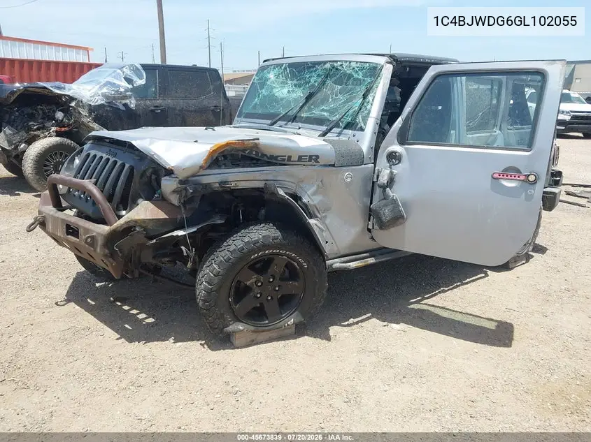 2016 Jeep Wrangler Unlimited Black Bear VIN: 1C4BJWDG6GL102055 Lot: 45673839