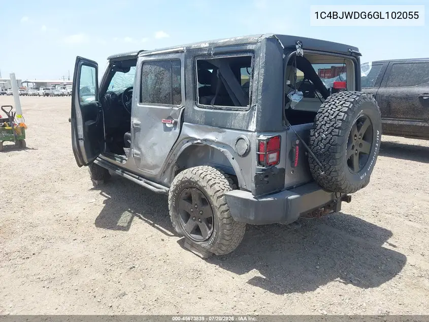2016 Jeep Wrangler Unlimited Black Bear VIN: 1C4BJWDG6GL102055 Lot: 45673839