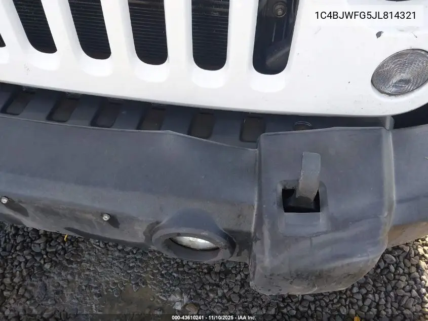 1C4BJWFG5JL814321 2018 Jeep Wrangler Jk Unlimited Rubicon 4X4