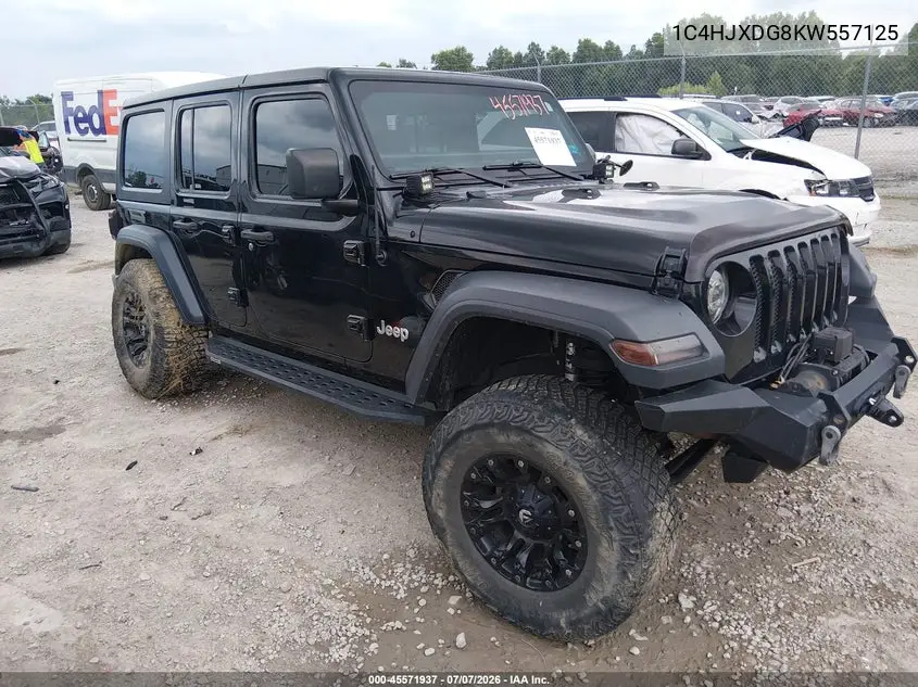 2019 Jeep Wrangler Unlimited Sport S 4X4 VIN: 1C4HJXDG8KW557125 Lot: 45571937