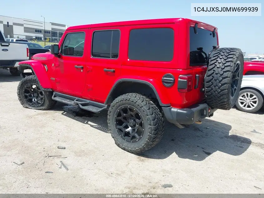 2021 Jeep Wrangler Unlimited Rubicon 392 4X4 VIN: 1C4JJXSJ0MW699939 Lot: 45643510