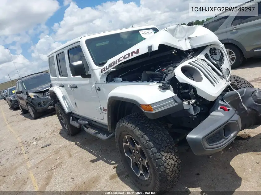 2023 Jeep Wrangler 4-Door Rubicon 4X4 VIN: 1C4HJXFG2PW549297 Lot: 45363531