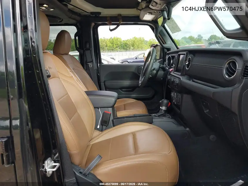 2023 Jeep Wrangler 4-Door Sahara 4X4 VIN: 1C4HJXEN6PW570475 Lot: 45370099