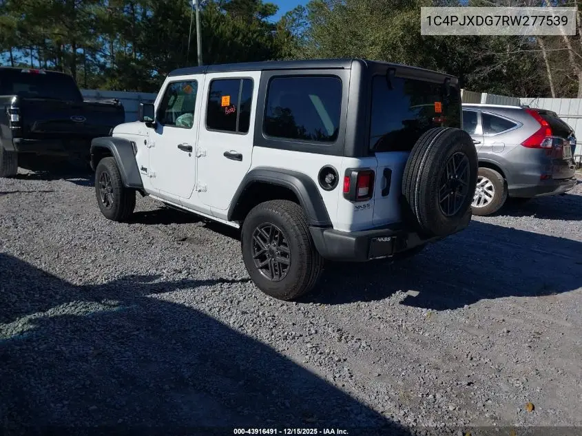 1C4PJXDG7RW277539 2024 Jeep Wrangler 4-Door Sport S 4X4