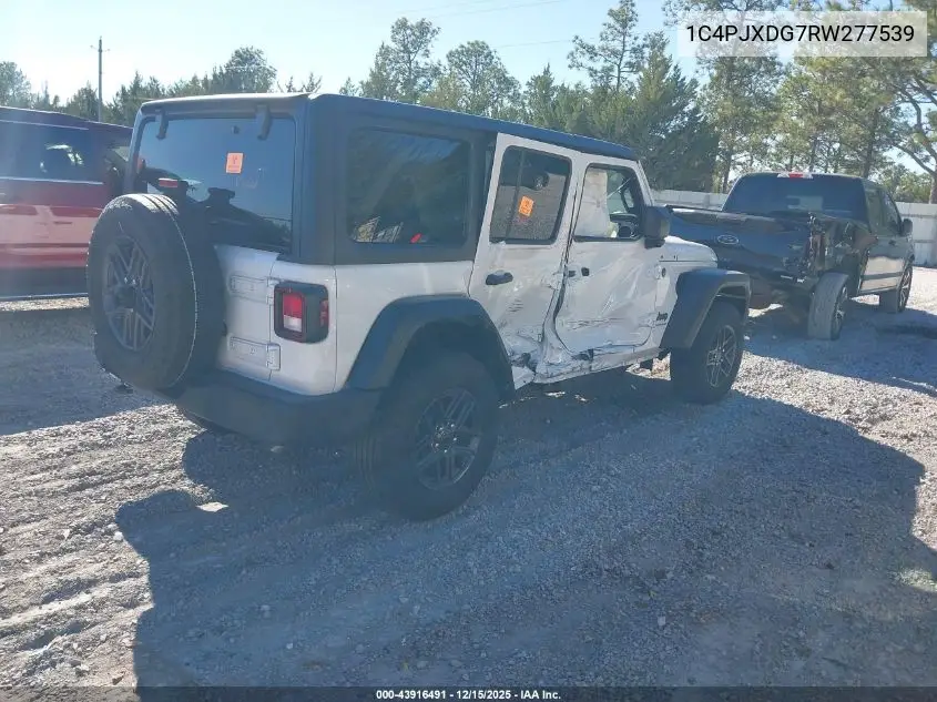 1C4PJXDG7RW277539 2024 Jeep Wrangler 4-Door Sport S 4X4