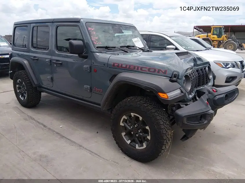 2026 Jeep Wrangler Rubicon 4X4 VIN: 1C4PJXFN2TW235069 Lot: 45619623