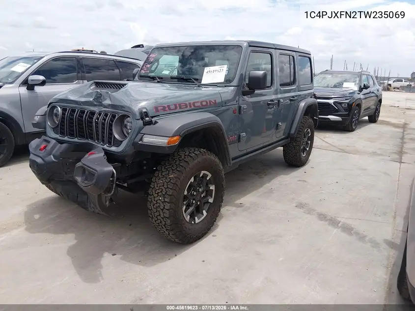 2026 Jeep Wrangler Rubicon 4X4 VIN: 1C4PJXFN2TW235069 Lot: 45619623