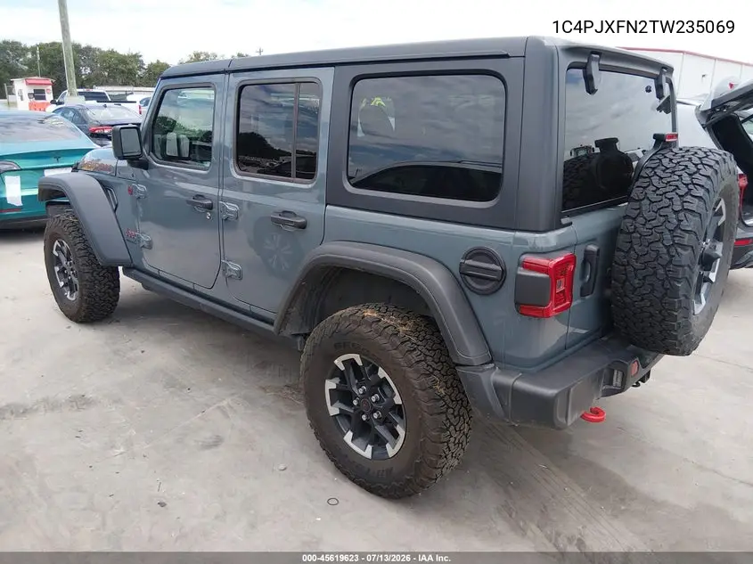 2026 Jeep Wrangler Rubicon 4X4 VIN: 1C4PJXFN2TW235069 Lot: 45619623