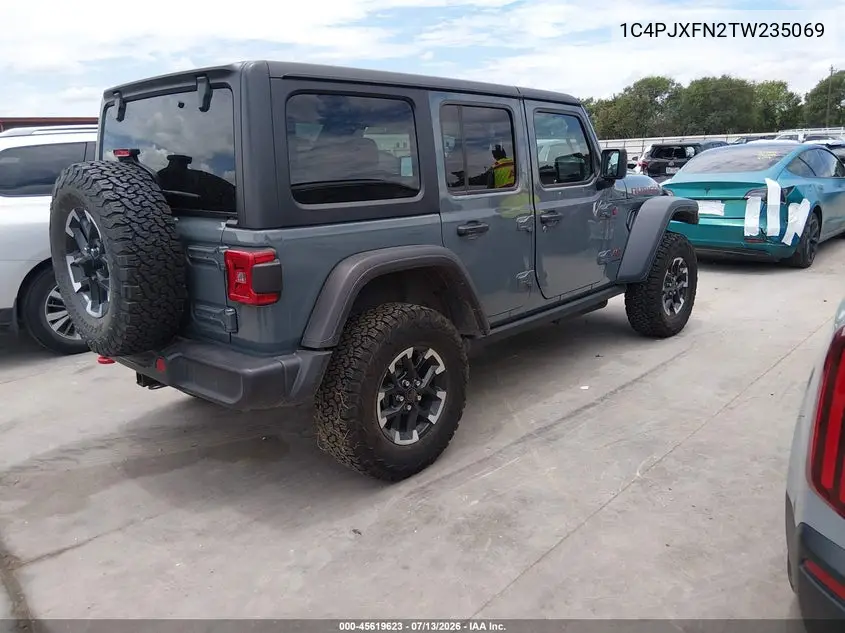 2026 Jeep Wrangler Rubicon 4X4 VIN: 1C4PJXFN2TW235069 Lot: 45619623