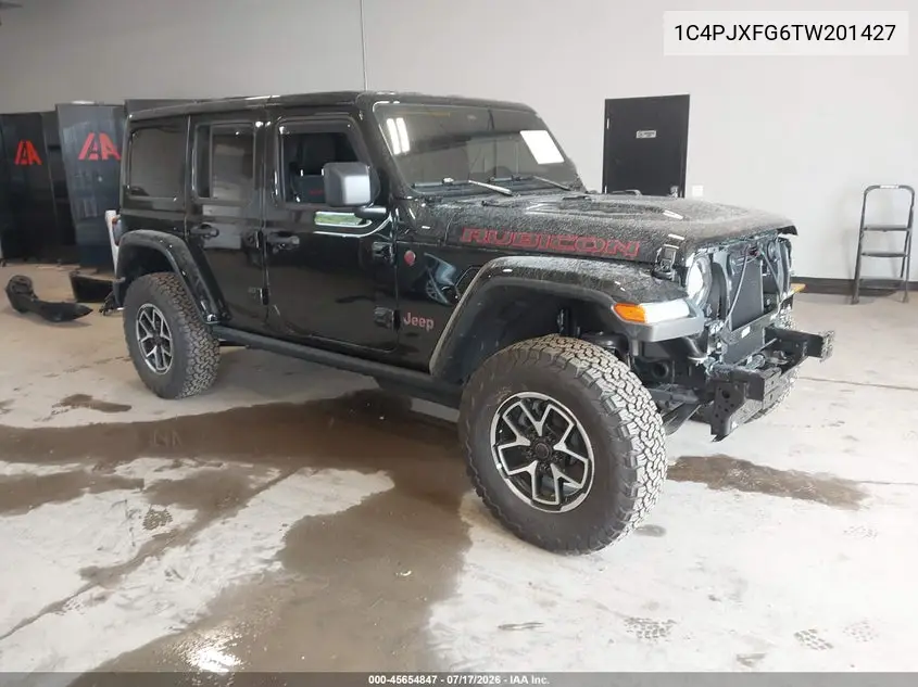 2026 Jeep Wrangler Rubicon 4X4 VIN: 1C4PJXFG6TW201427 Lot: 45654847