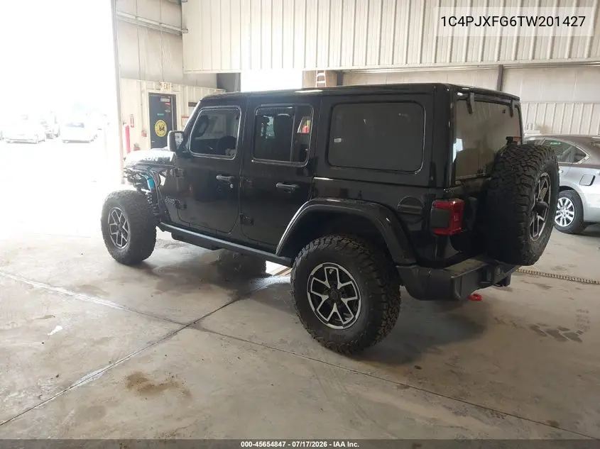 2026 Jeep Wrangler Rubicon 4X4 VIN: 1C4PJXFG6TW201427 Lot: 45654847