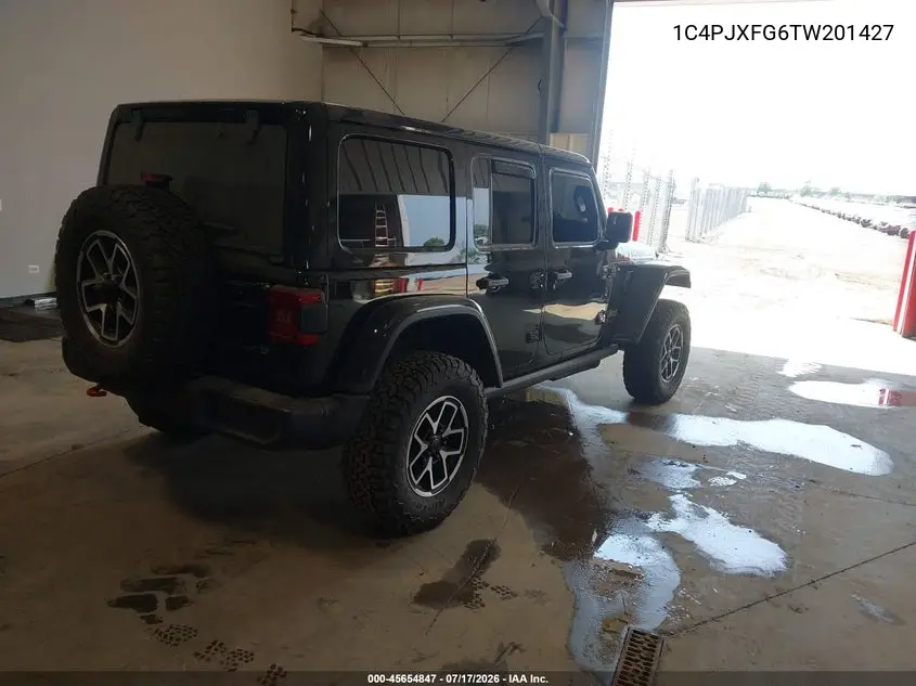 2026 Jeep Wrangler Rubicon 4X4 VIN: 1C4PJXFG6TW201427 Lot: 45654847