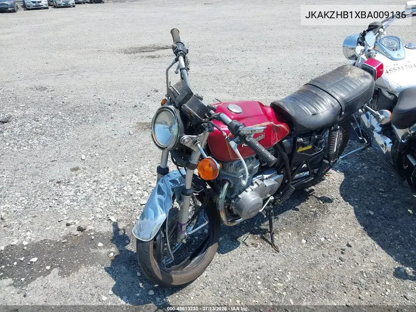 1981 Kawasaki Kz440 B VIN: JKAKZHB1XBA009136 Lot: 45613230
