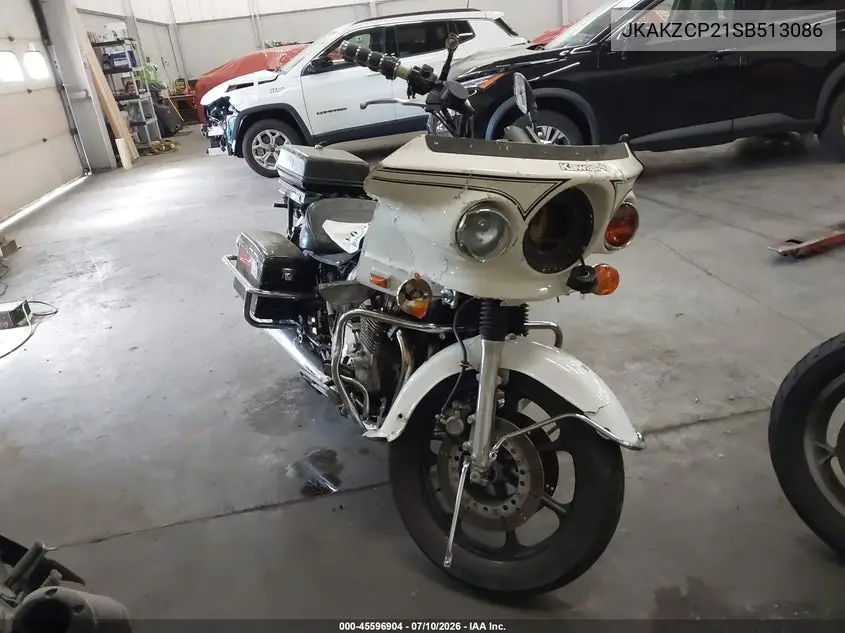 1995 Kawasaki Kz1000 P VIN: JKAKZCP21SB513086 Lot: 45596904