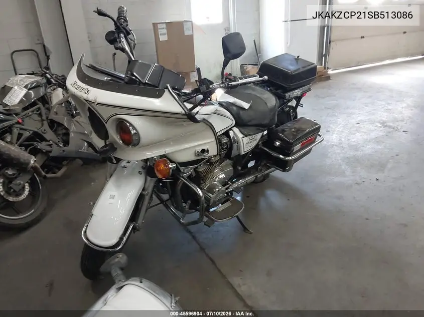 1995 Kawasaki Kz1000 P VIN: JKAKZCP21SB513086 Lot: 45596904