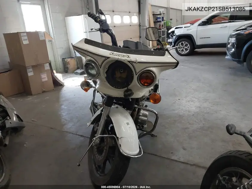 1995 Kawasaki Kz1000 P VIN: JKAKZCP21SB513086 Lot: 45596904