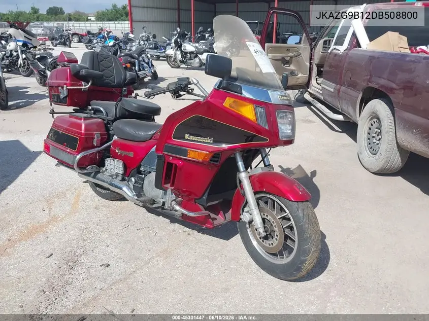 1997 Kawasaki Zg1200 B VIN: JKAZG9B12VB508800 Lot: 45301447