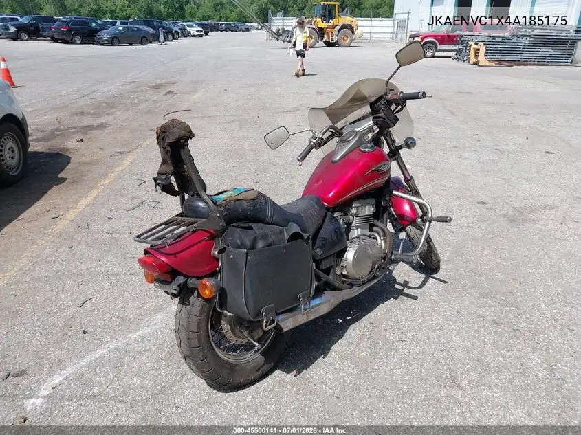 2004 Kawasaki En500 C VIN: JKAENVC1X4A185175 Lot: 45500141