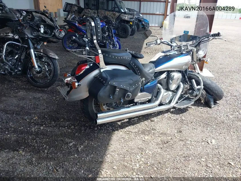 2006 Kawasaki Vn900 D VIN: JKAVN2D166A004279 Lot: 44967255