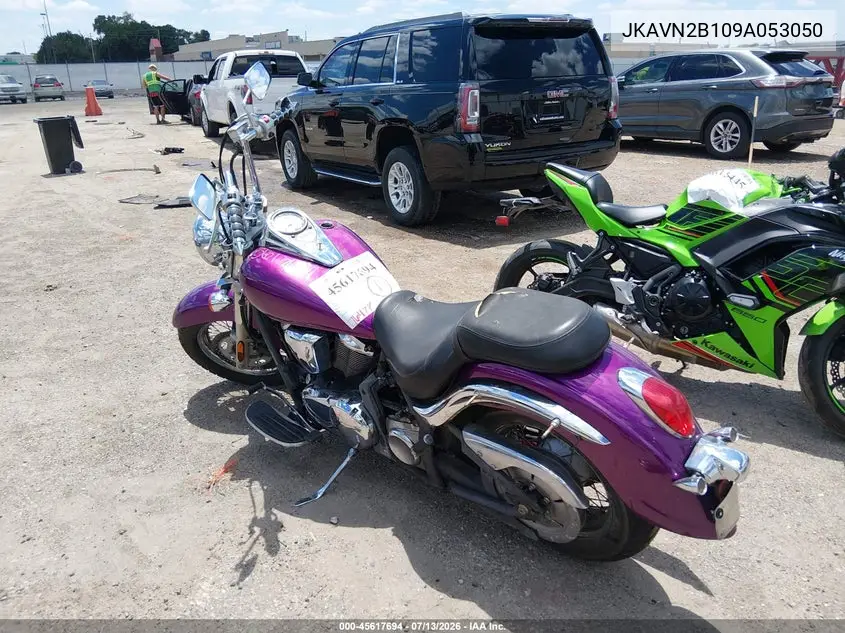 2009 Kawasaki Vn900 B VIN: JKAVN2B109A053050 Lot: 45617694