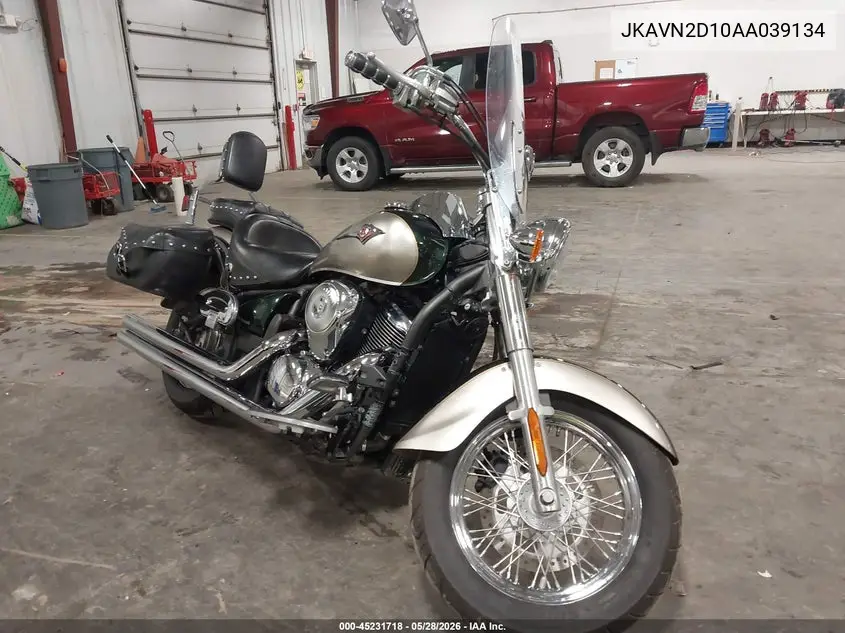 2010 Kawasaki Vn900 D VIN: JKAVN2D10AA039134 Lot: 45231718