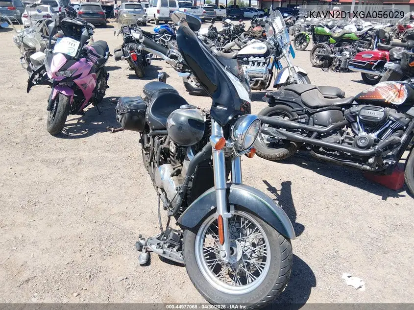 2016 Kawasaki Vn900 D VIN: JKAVN2D1XGA056029 Lot: 44977068
