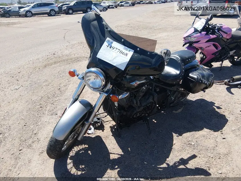 2016 Kawasaki Vn900 D VIN: JKAVN2D1XGA056029 Lot: 44977068