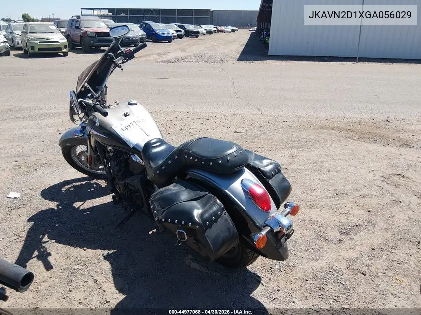 2016 Kawasaki Vn900 D VIN: JKAVN2D1XGA056029 Lot: 44977068