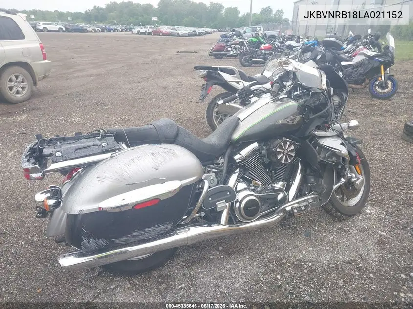 2020 Kawasaki Vn1700 B VIN: JKBVNRB18LA021152 Lot: 45385646