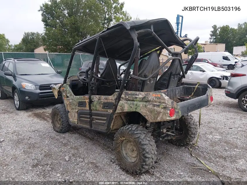 2020 Kawasaki Krt800 H VIN: JKBRTCH19LB503196 Lot: 45613911