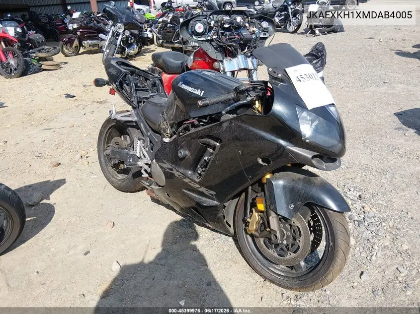 2021 Kawasaki Ex400 VIN: JKAEXKH1XMDAB4005 Lot: 45399976