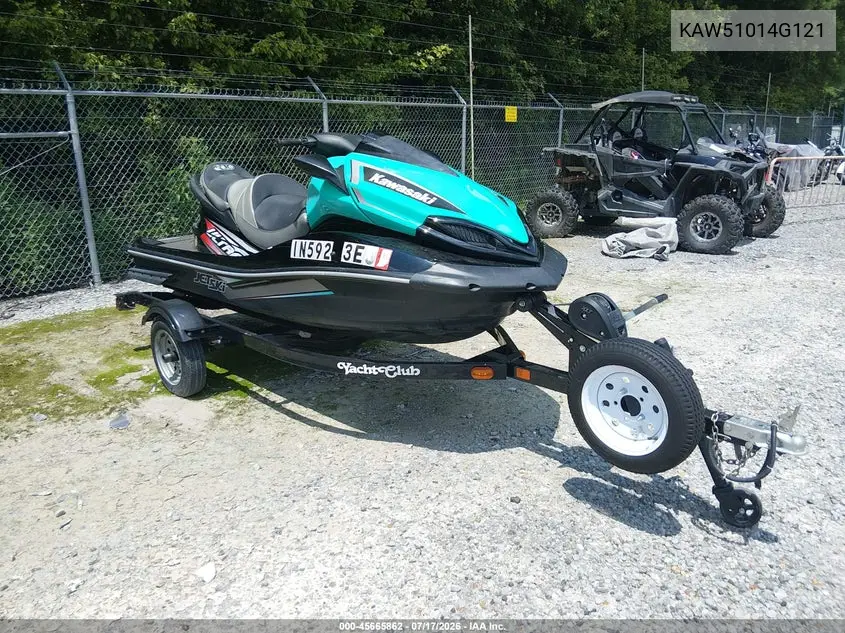 2021 Kawasaki Ultra Lx VIN: KAW51014G121 Lot: 45665862