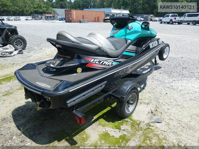 2021 Kawasaki Ultra Lx VIN: KAW51014G121 Lot: 45665862
